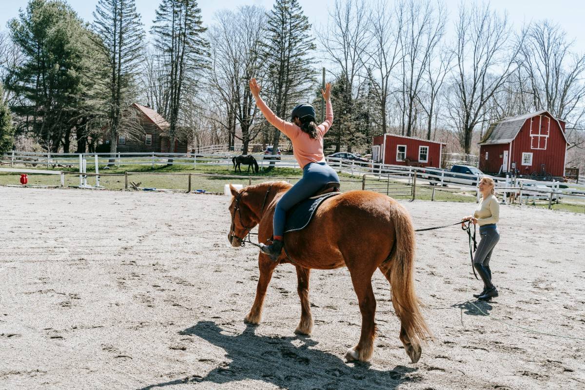 Horseback riding