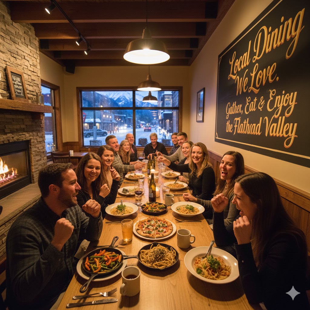 Local Dining We Love Gather, Eat & Enjoy the Flathead Valley 